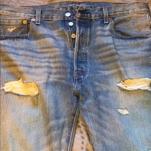 Worn pair of Levi’s